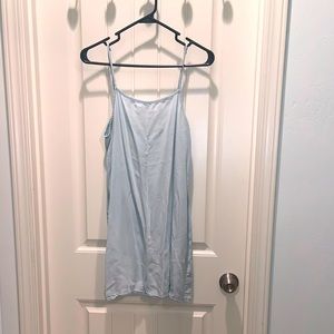 Cotton On chambray slip dress, size S
